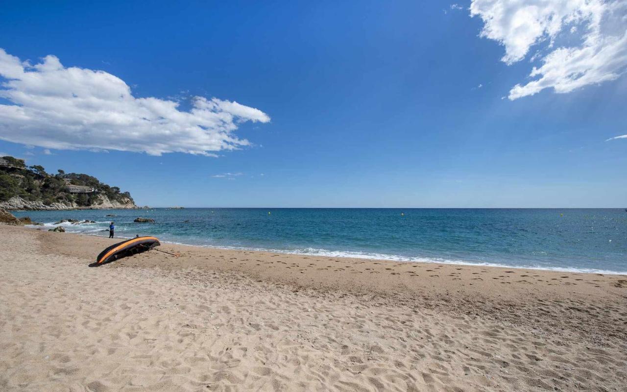 Casas Blanca 34 ,piscina, Playa privada Santa María de Llorell Tossa Tossa de Mar Exterior foto